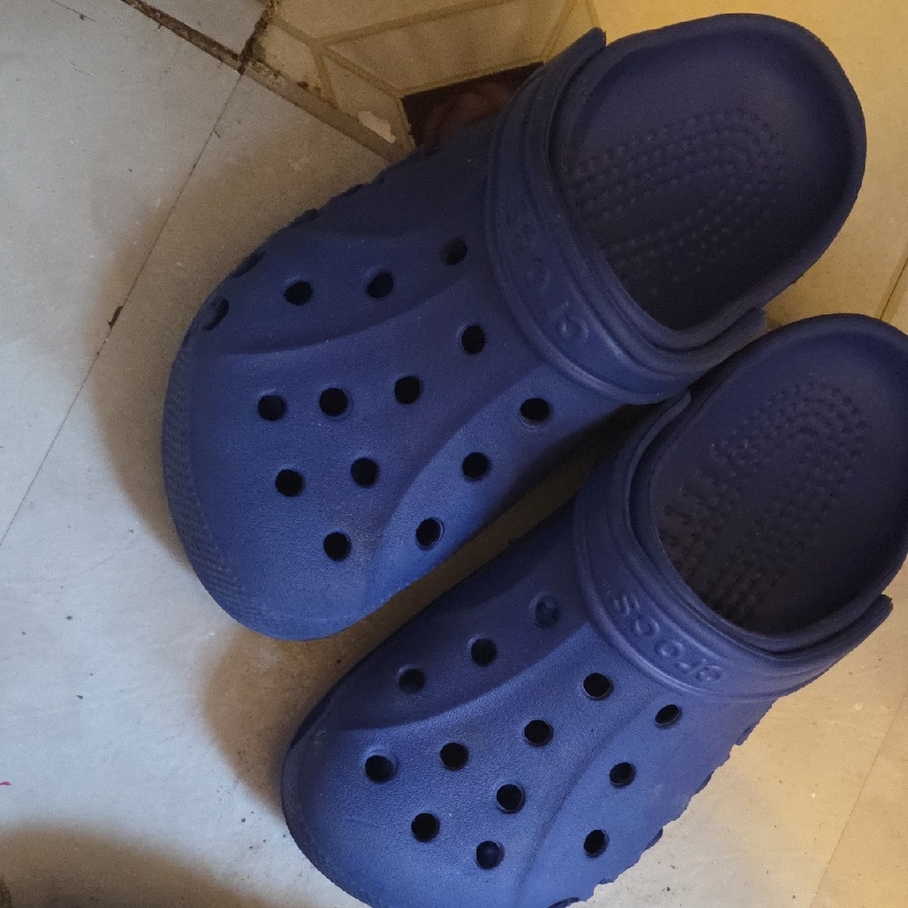 Womens Blue Crocs. Womens Size 8
